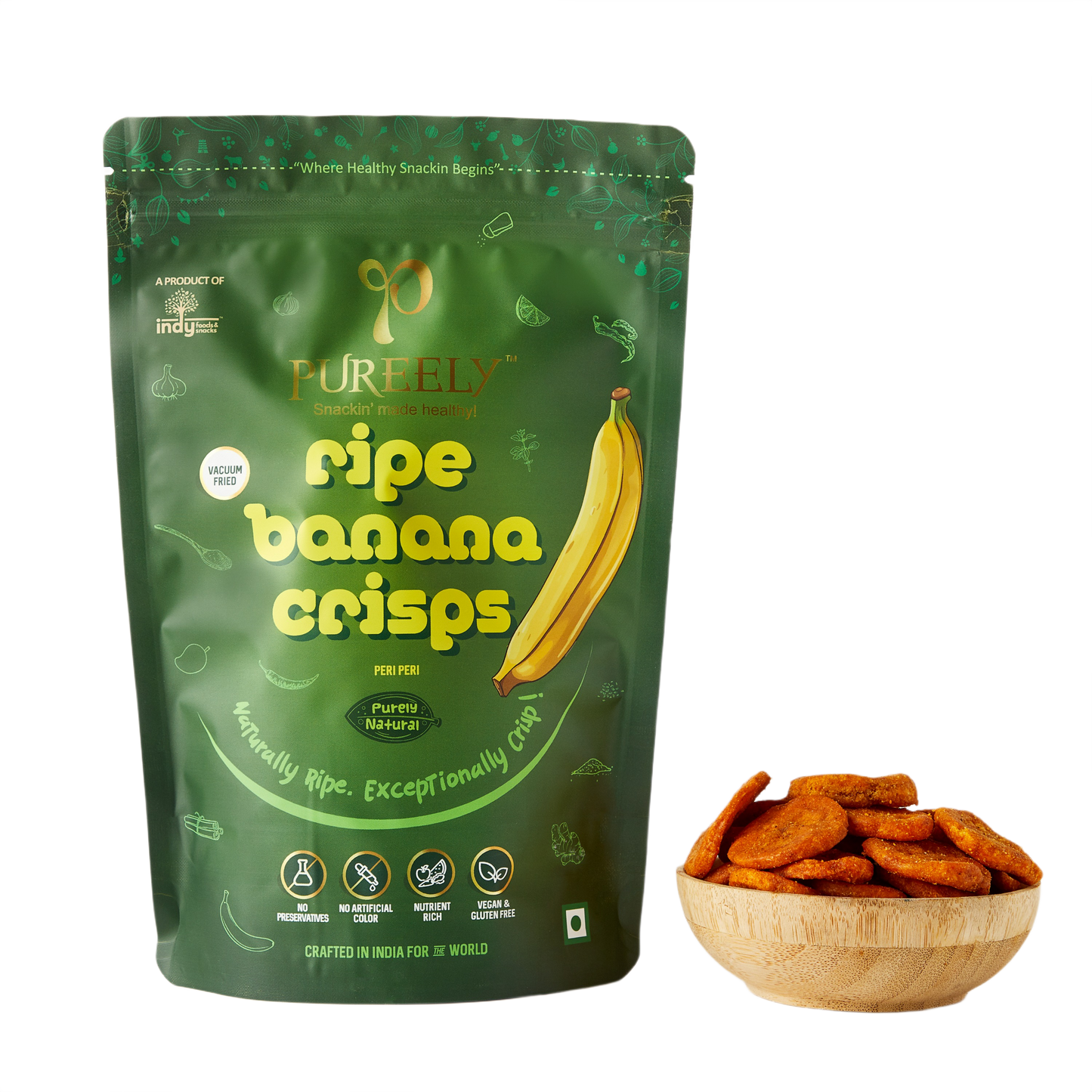 Ripe Banana Crisps – Naturally Ripe. Exceptionally Crisp