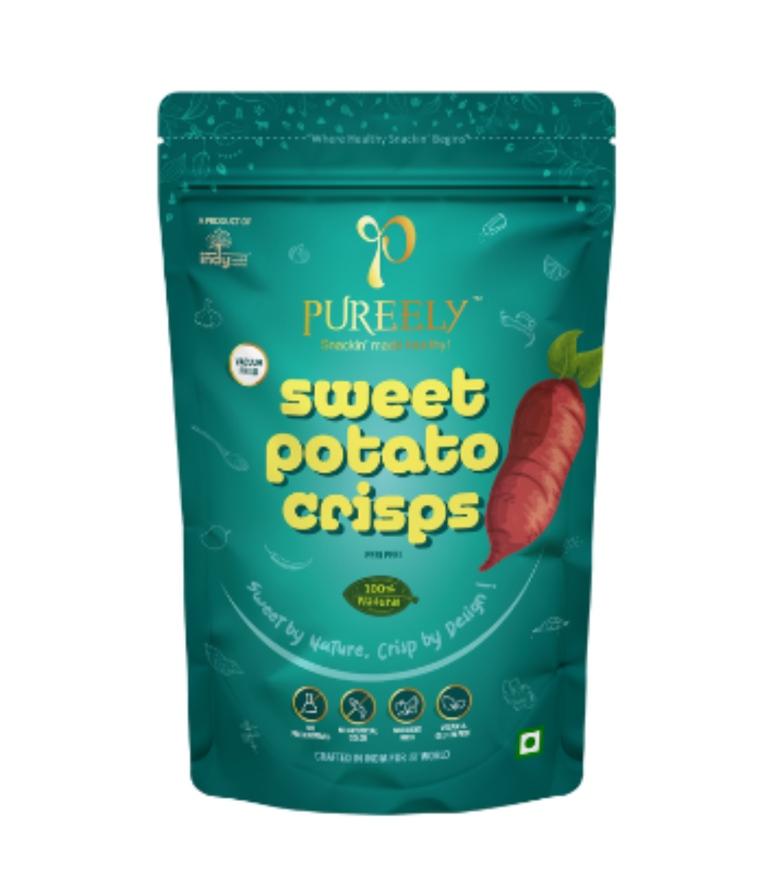 Sweet Potato Crisps – Sweet by Nature. Crisp by Design