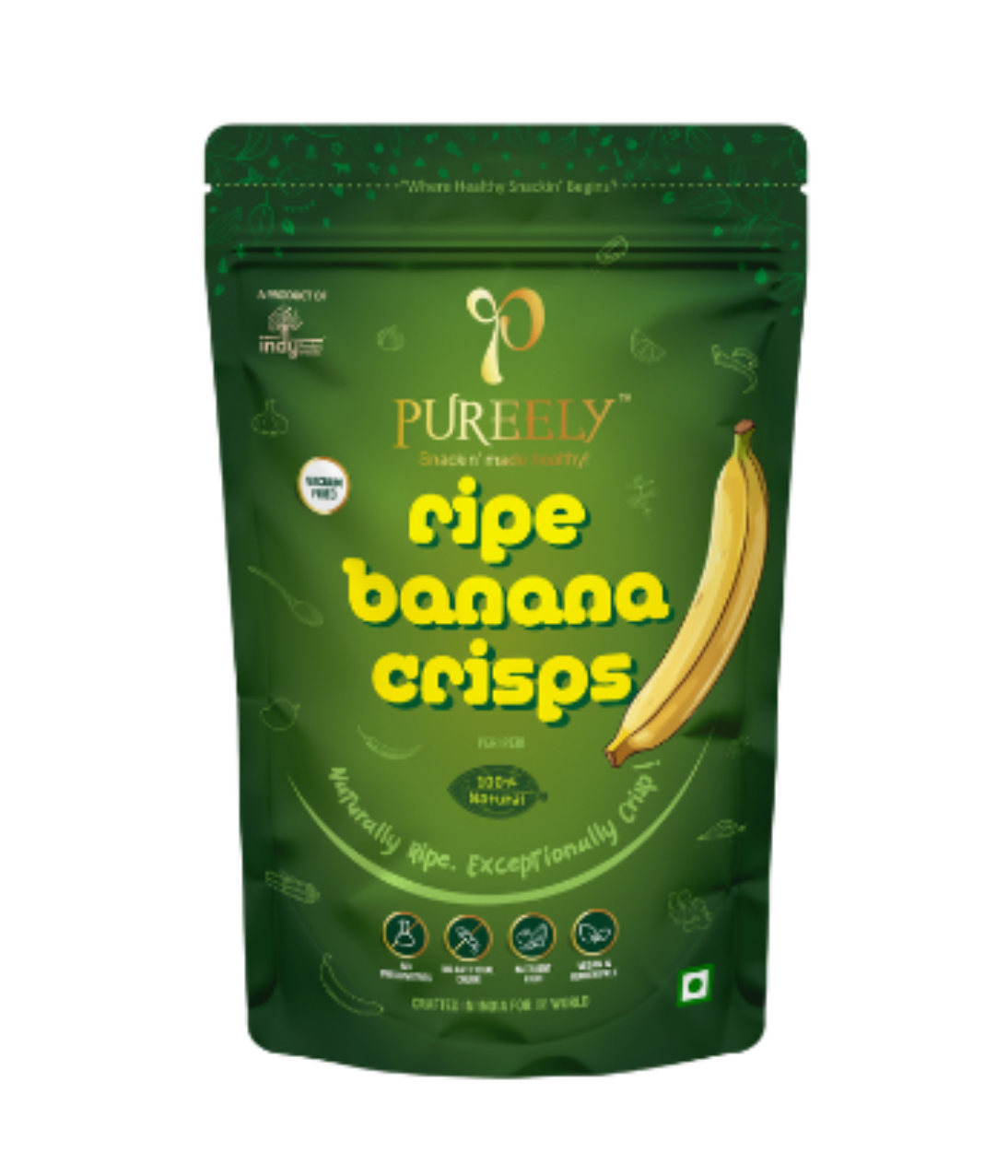 Ripe Banana Crisps – Naturally Ripe. Exceptionally Crisp