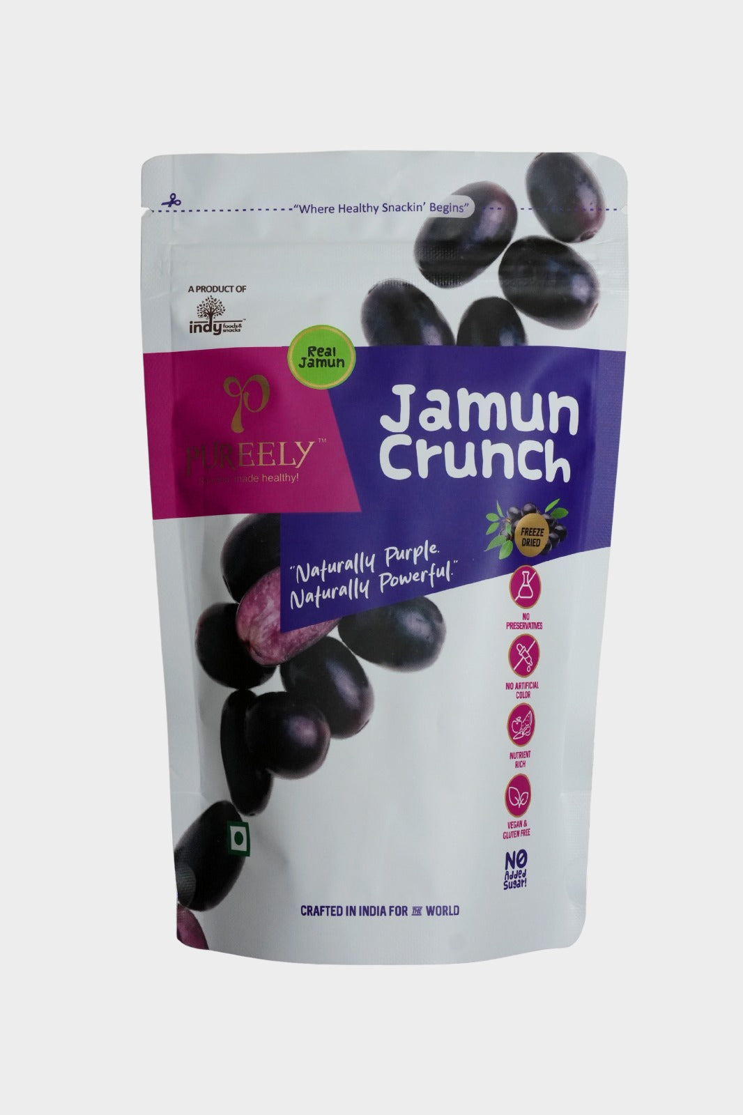 Jamun Crunch - Naturally Purple, Naturally Powerful