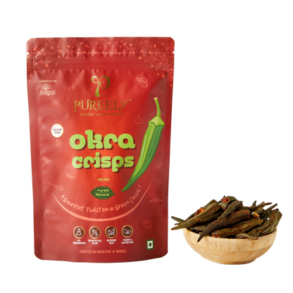 Okra Crisps – A Gourmet Twist on a Green Classic
