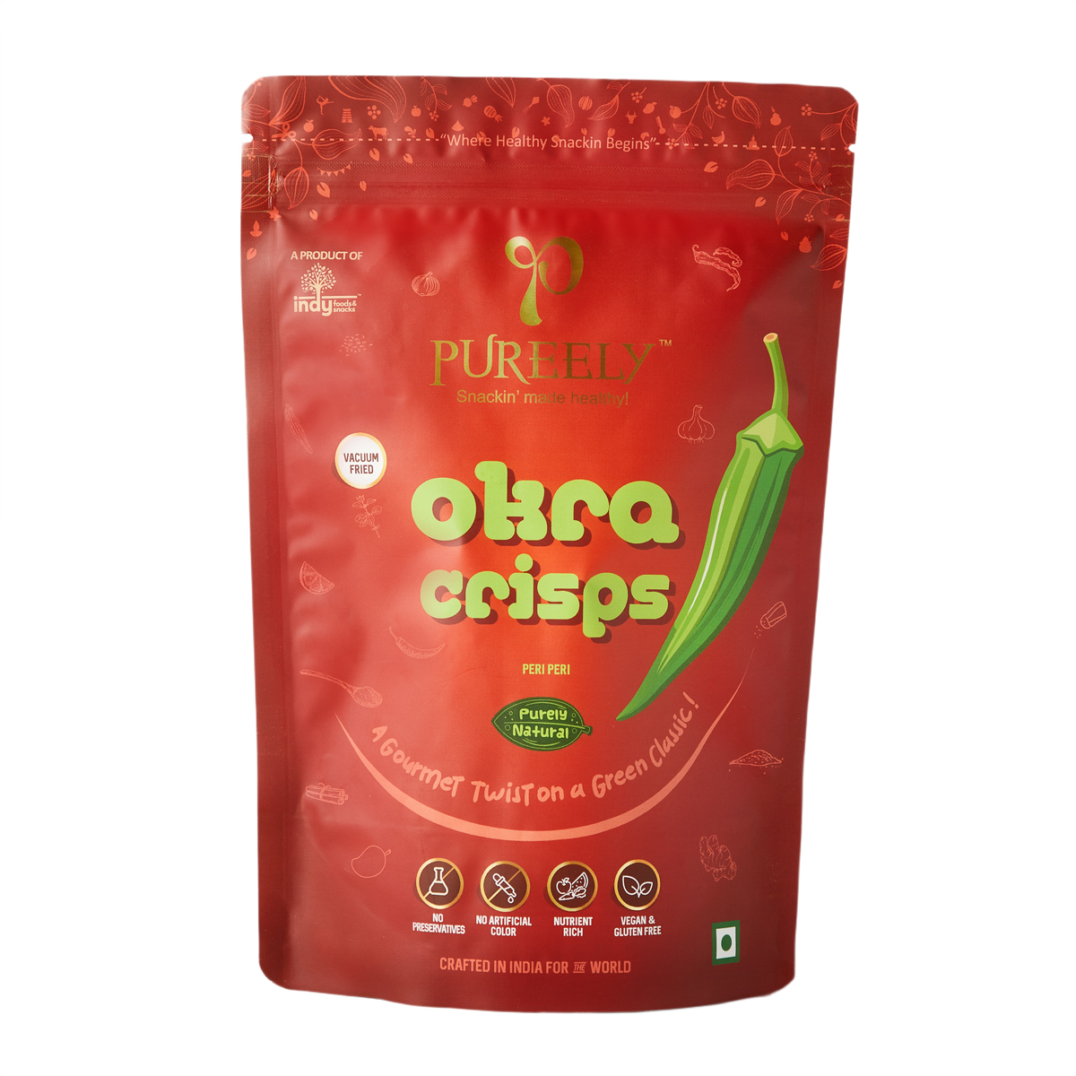 Okra Crisps – A Gourmet Twist on a Green Classic