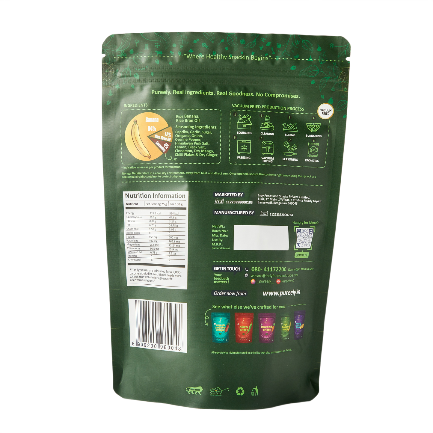 Ripe Banana Crisps – Naturally Ripe. Exceptionally Crisp