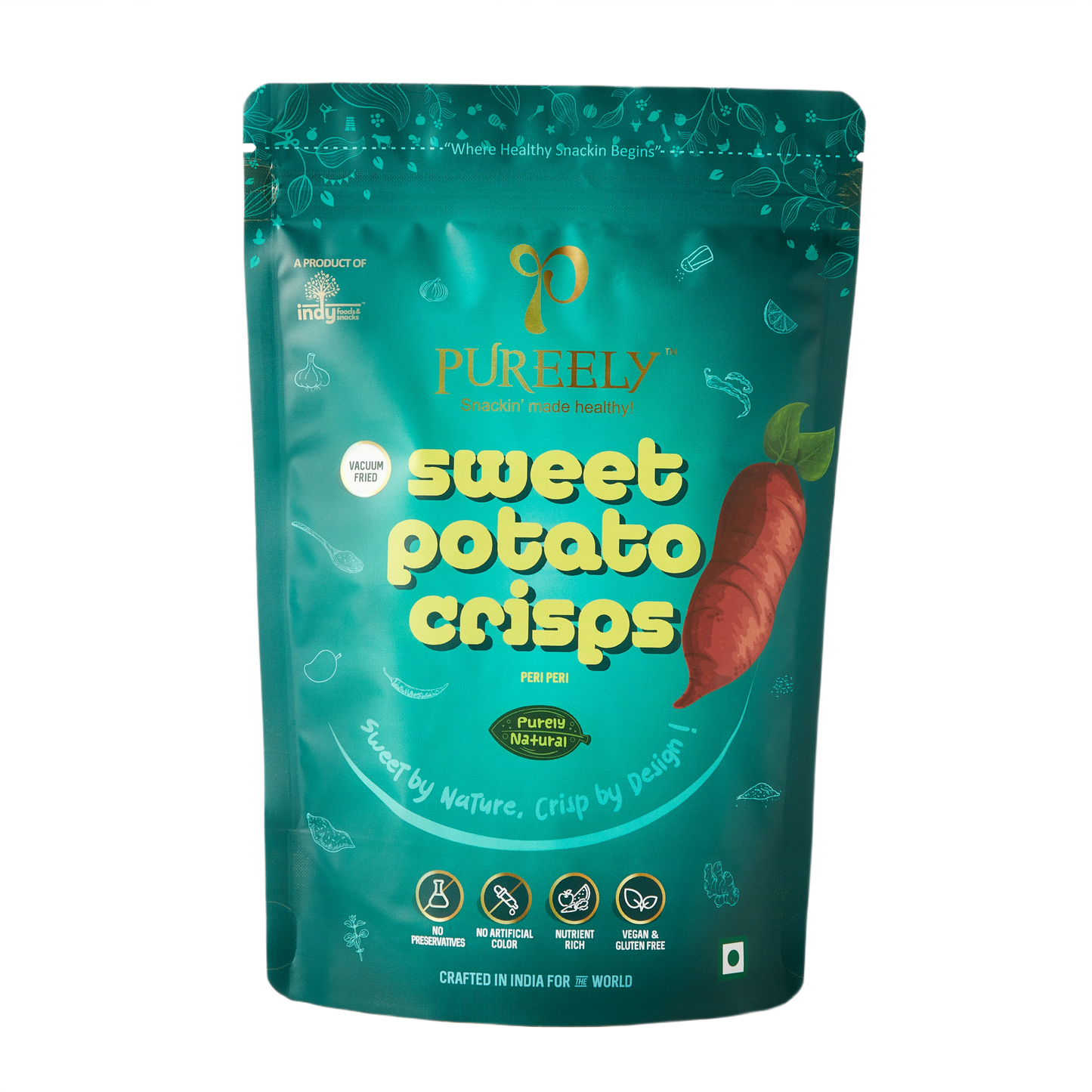 Sweet Potato Crisps – Sweet by Nature. Crisp by Design