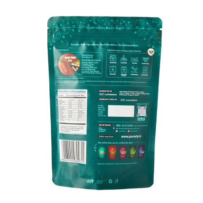 Sweet Potato Crisps – Sweet by Nature. Crisp by Design
