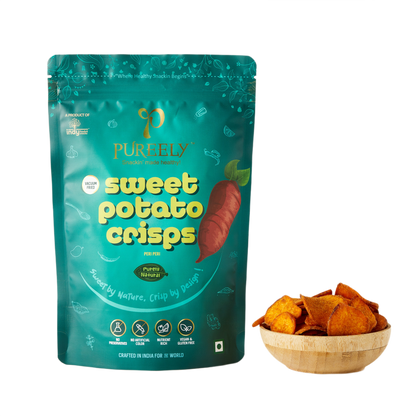Sweet Potato Crisps – Sweet by Nature. Crisp by Design