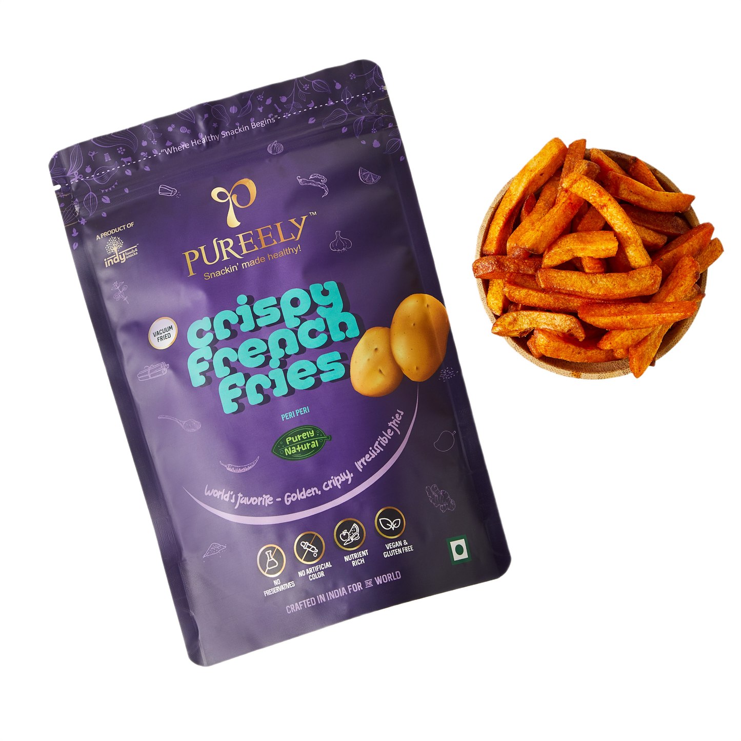 Potato French Fries – Golden, crispy, irresistible fries