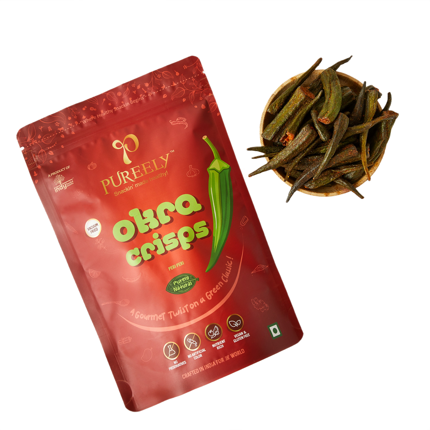 Okra Crisps – A Gourmet Twist on a Green Classic