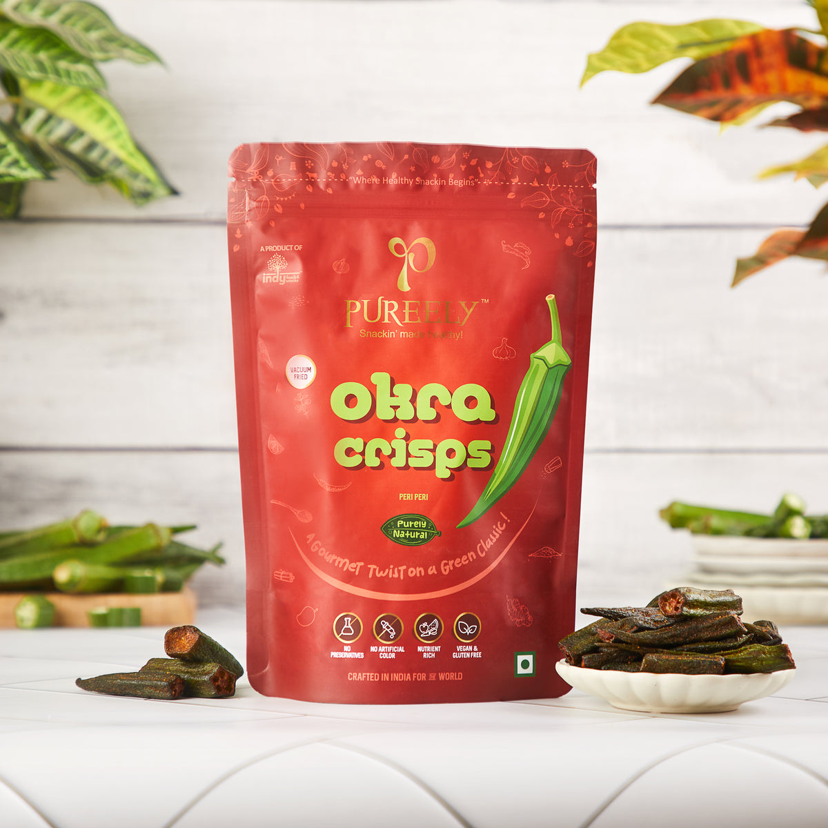 Okra Crisps – A Gourmet Twist on a Green Classic