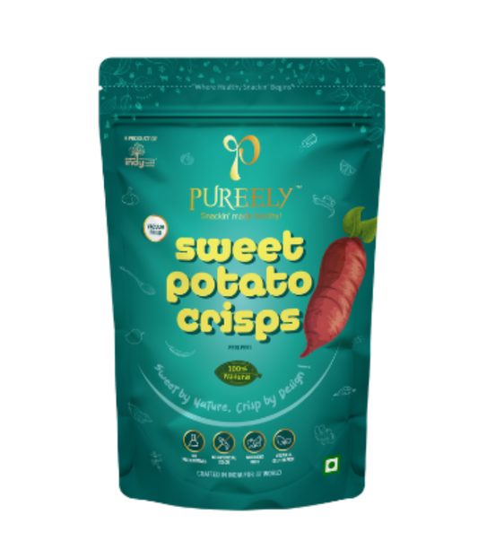 Sweet Potato Crisps – Sweet by Nature. Crisp by Design